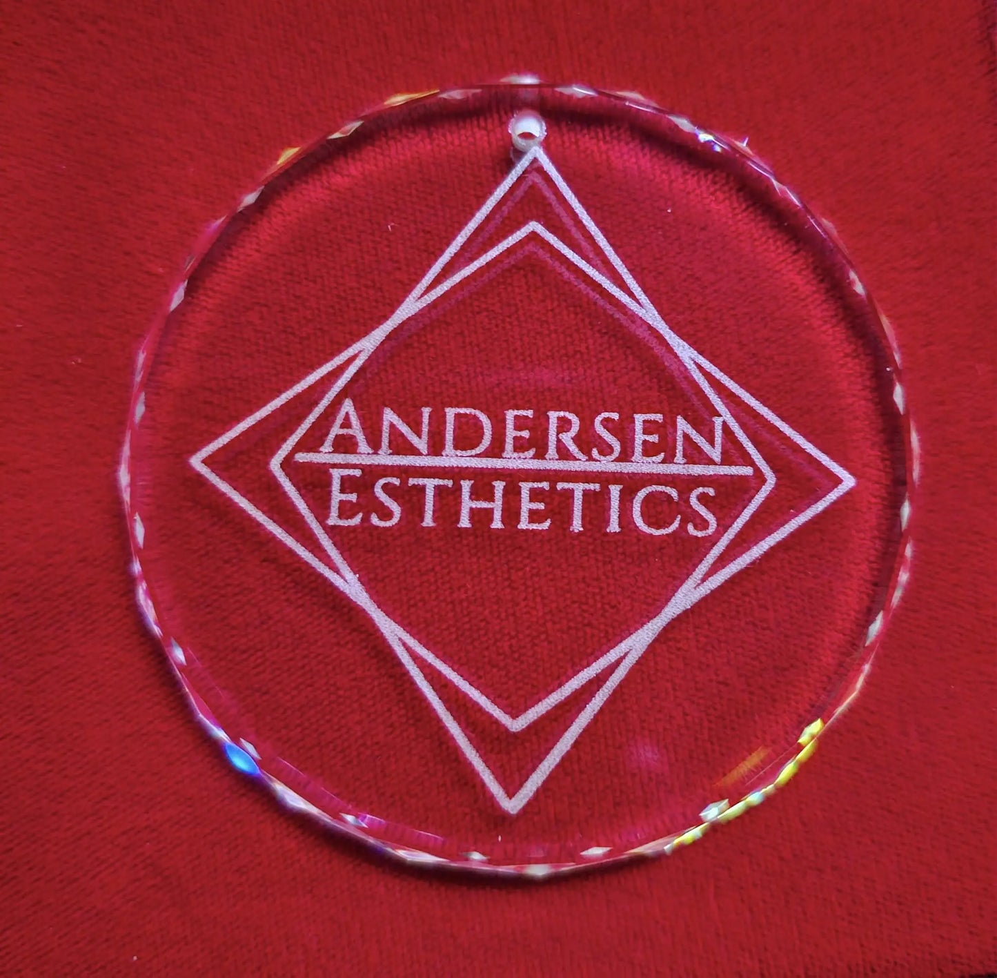 Custom Engraved Crystal Ornament — Personalized Keepsake