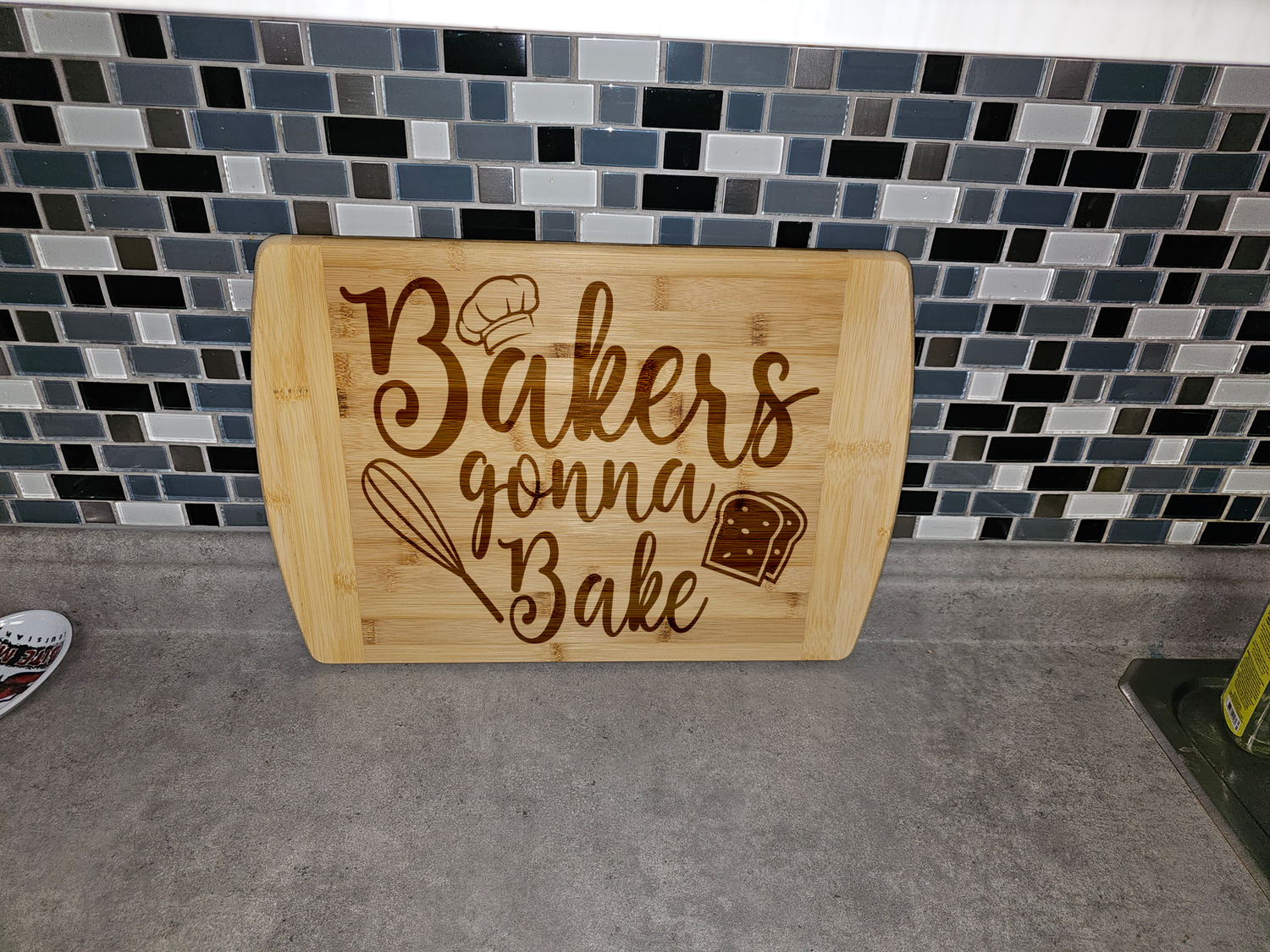 Bakers Gonna Bake Cutting Board - cutting board - #tag1#