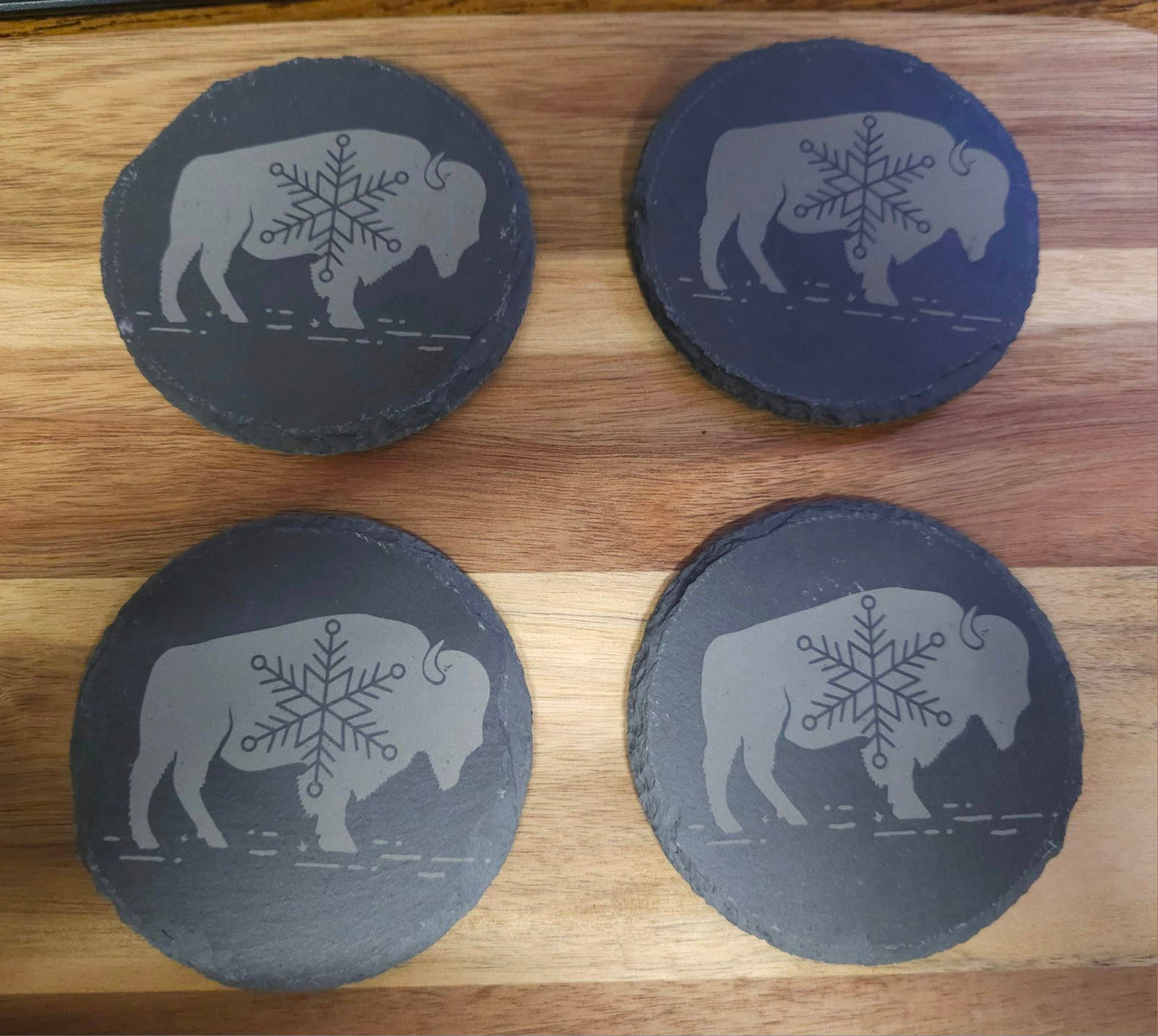 Buffalo Coasters (set of 4) - coaster - #tag1#