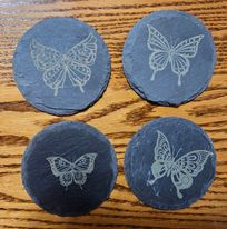 Butterfly Coasters (set of 4) - coaster - #tag1#