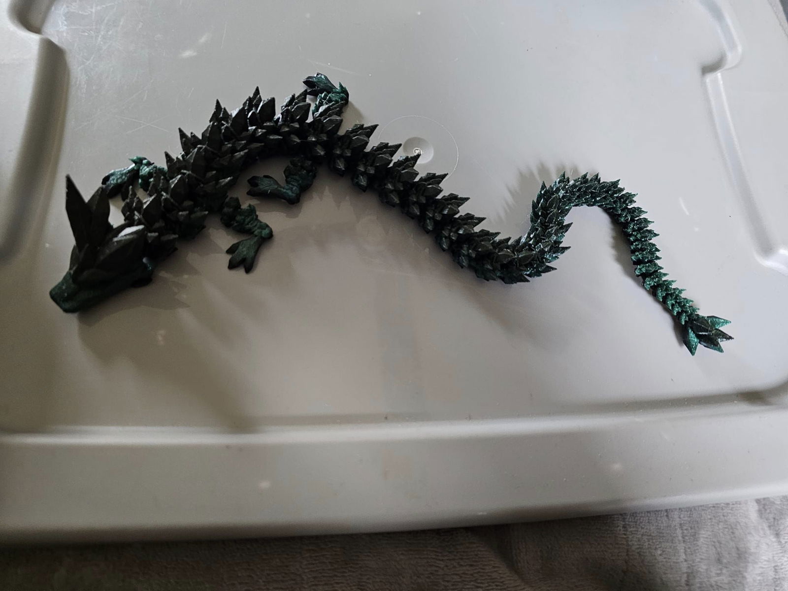 Crystal Dragon - 3d print - #tag1#