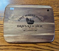 Dad's Kitchen Cutting Board - cutting board - #tag1#