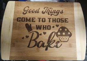 Good Things Come To Those Who Bake Cutting Board - cutting board - #tag1#
