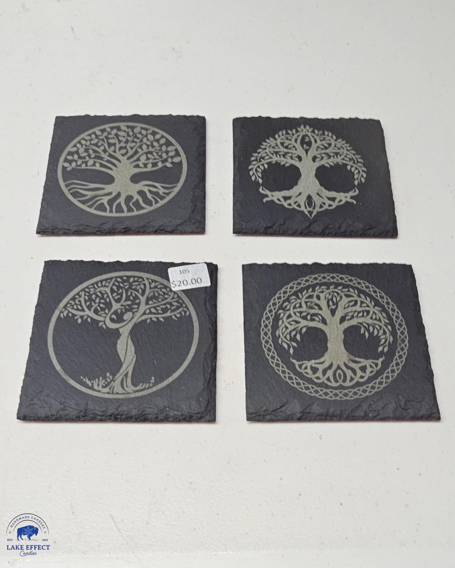 Tree of Life Coasters (set of 4) -  - #tag1#