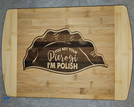 You Bet Your Pierogi - cutting board - #tag1#