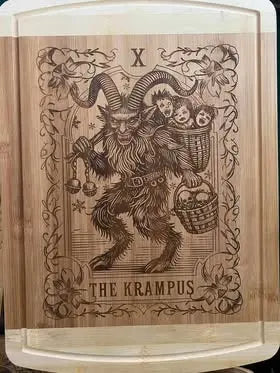 Custom Image Engraved Cutting Board – Photo or Artwork Engraving