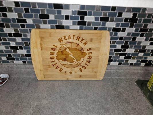 Custom Logo Engraved Cutting Board – Personalized Branding Gift